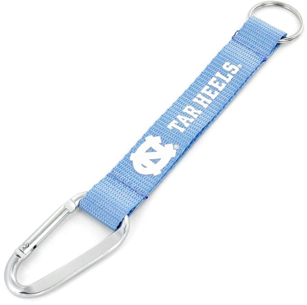 WHOLESALE NORTH CAROLINA CARABINER LANYARD KEYCHAIN