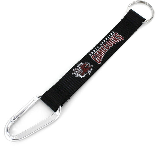 WHOLESALE SOUTH CAROLINA CARABINER LANYARD KEYCHAIN