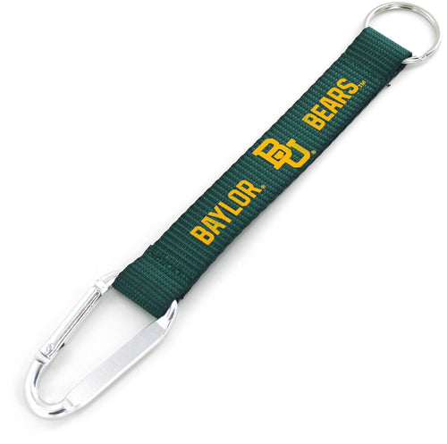 WHOLESALE BAYLOR CARABINER LANYARD KEYCHAIN