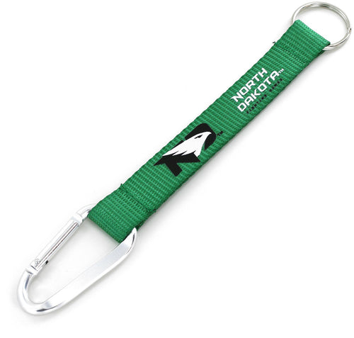 NORTH DAKOTA CARABINER LANYARD KEYCHAIN