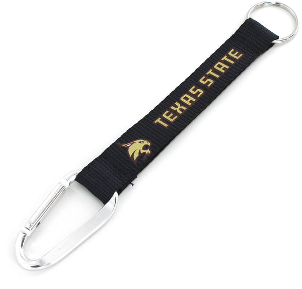 WHOLESALE TEXAS STATE CARABINER LANYARD KEYCHAIN