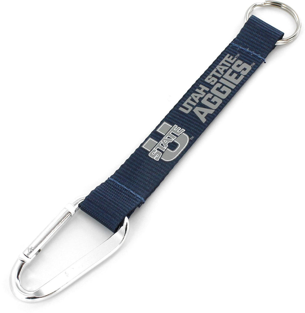 UTAH STATE CARABINER LANYARD KEYCHAIN