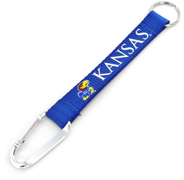 WHOLESALE KANSAS CARABINER LANYARD KEYCHAIN