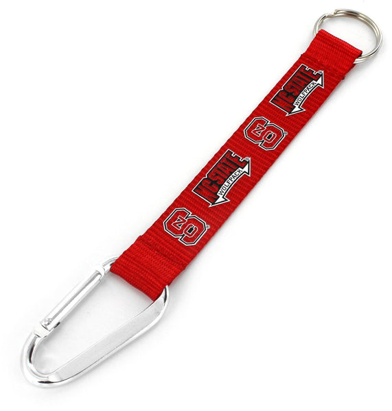 WHOLESALE NORTH CAROLINA STATE CARABINER LANYARD KEYCHAIN