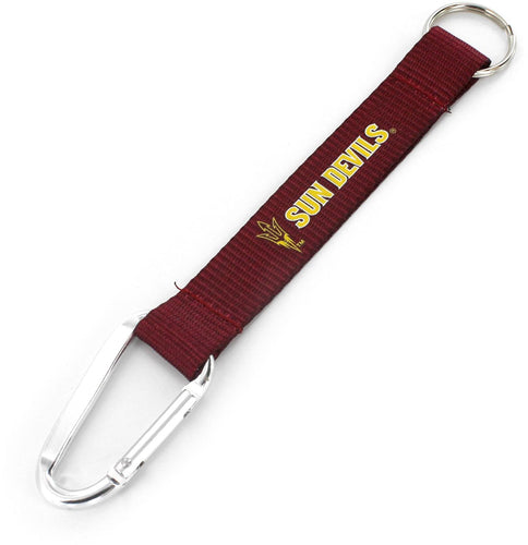 WHOLESALE ARIZONA STATE CARABINER LANYARD KEYCHAIN