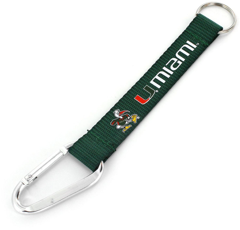 WHOLESALE MIAMI CARABINER LANYARD KEYCHAIN