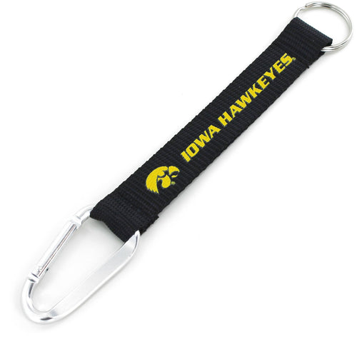 WHOLESALE IOWA CARABINER LANYARD KEYCHAIN