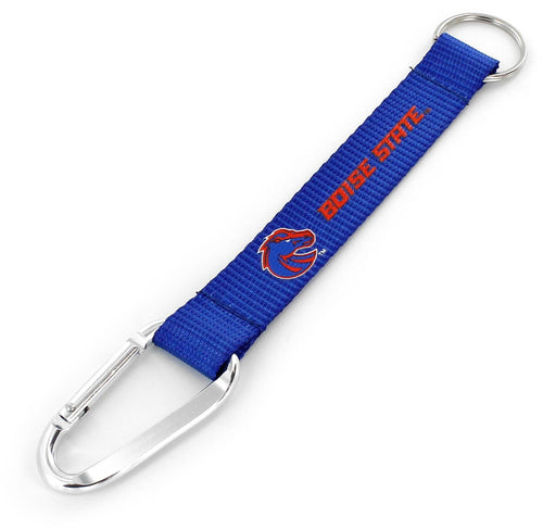 WHOLESALE BOISE STATE CARABINER LANYARD KEYCHAIN