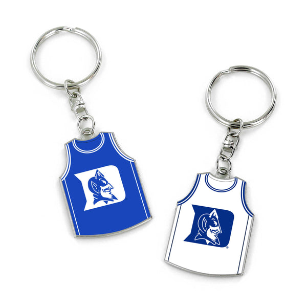 WHOLESALE DUKE (BSKTBALL) REVERSIBLE HOME/AWAY JERSEY KEYCHAIN