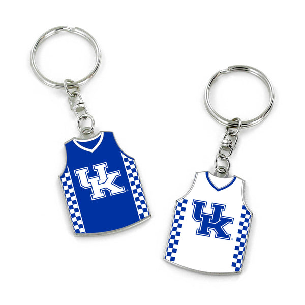 WHOLESALE KENTUCKY (BSKTBALL) REVERSIBLE HOME/AWAY JERSEY KEYCHAIN