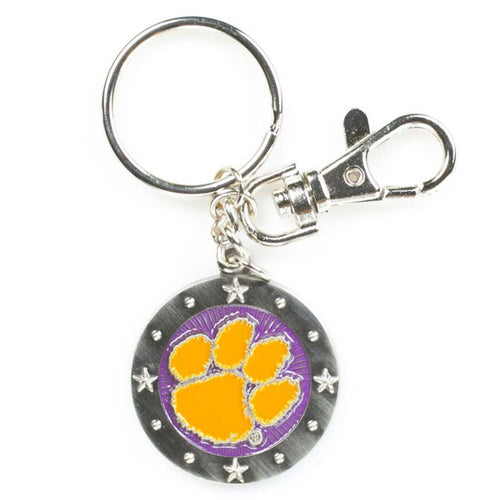 WHOLESALE CLEMSON IMPACT KEYCHAIN
