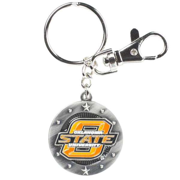 WHOLESALE OKLAHOMA STATE IMPACT KEYCHAIN