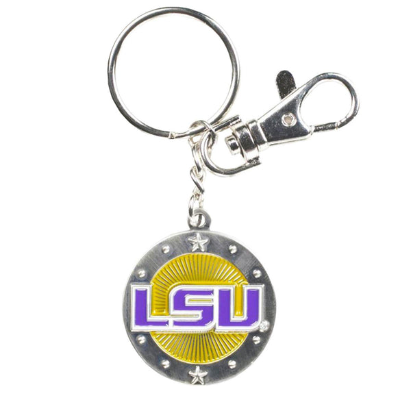 WHOLESALE LSU IMPACT KEYCHAIN