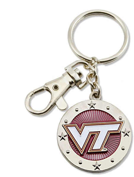 WHOLESALE VIRGINIA TECH IMPACT KEYCHAIN