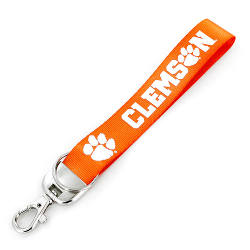 WHOLESALE CLEMSON DELUXE WRISTLET KEYCHAIN