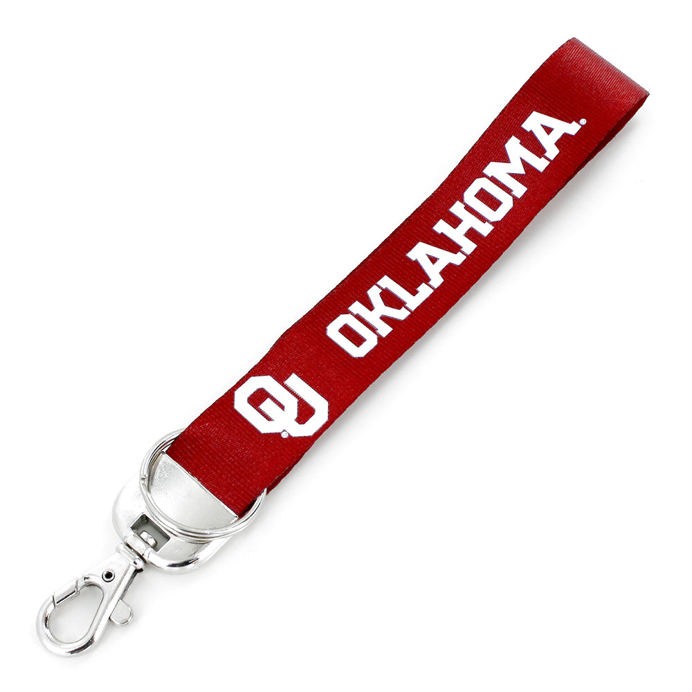 WHOLESALE OKLAHOMA DELUXE WRISTLET KEYCHAIN