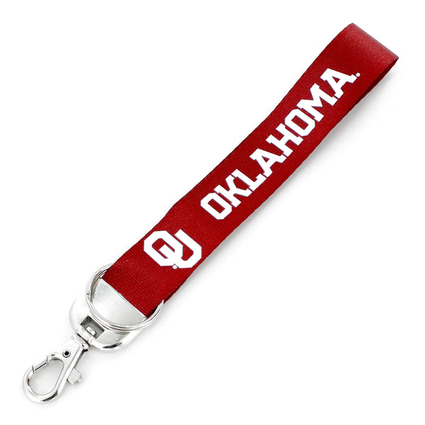 WHOLESALE OKLAHOMA DELUXE WRISTLET KEYCHAIN