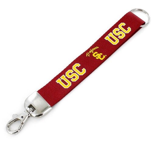 WHOLESALE USC DELUXE WRISTLET KEYCHAIN