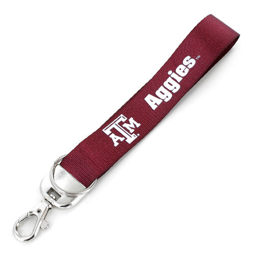 WHOLESALE TEXAS A&M DELUXE WRISTLET KEYCHAIN