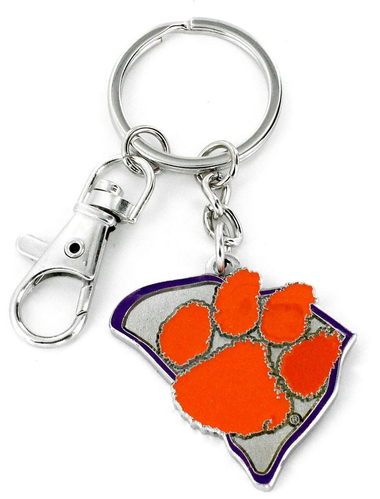 CLEMSON - STATE DESIGN HEAVYWEIGHT KEY CHAIN