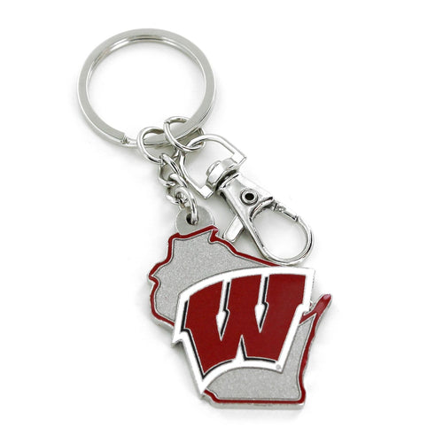 WISCONSIN - STATE DESIGN HEAVYWEIGHT KEY CHAIN