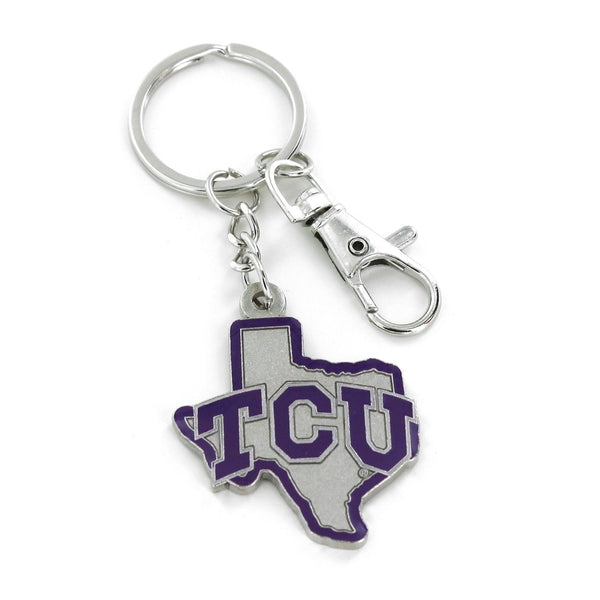 TCU - STATE DESIGN HEAVYWEIGHT KEY CHAIN