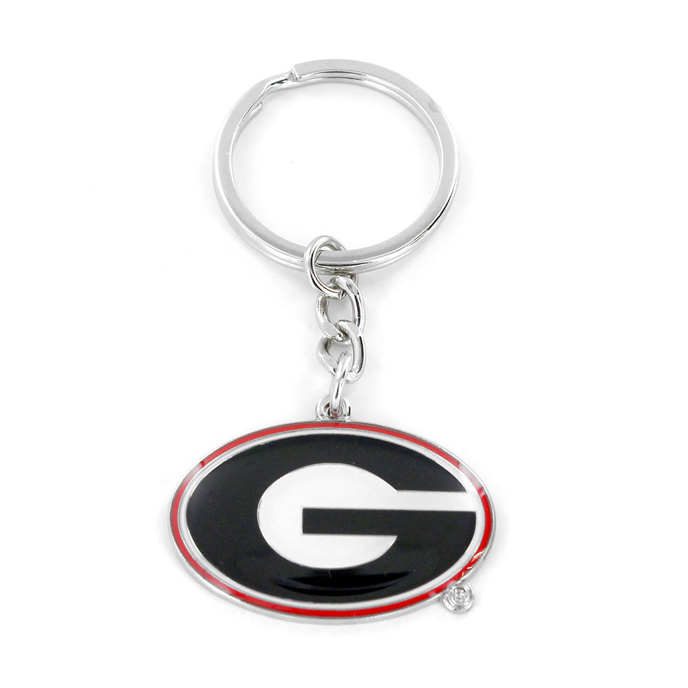 WHOLESALE GEORGIA LOGO KEYCHAIN