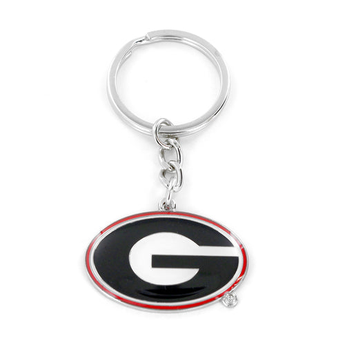 WHOLESALE GEORGIA LOGO KEYCHAIN