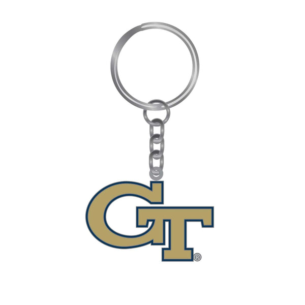 WHOLESALE GEORGIA TECH LOGO KEYCHAIN
