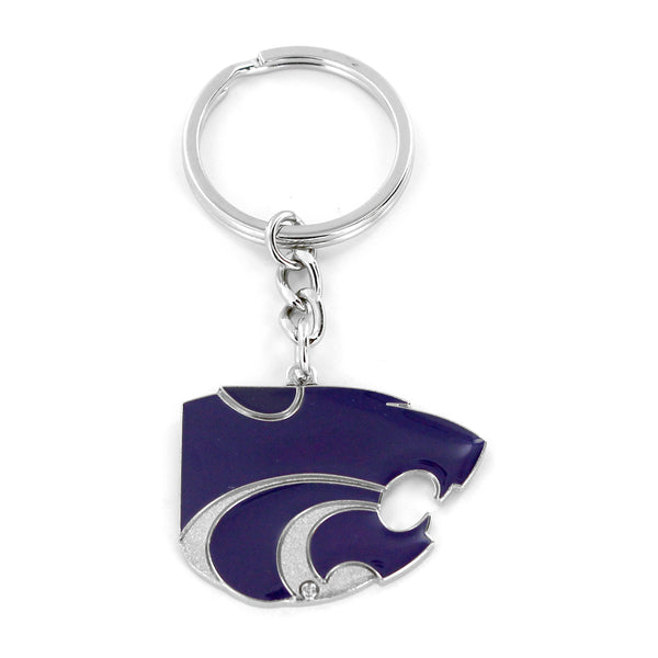 WHOLESALE KANSAS STATE LOGO KEYCHAIN