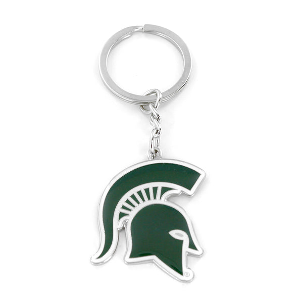 WHOLESALE MICHIGAN STATE LOGO KEYCHAIN