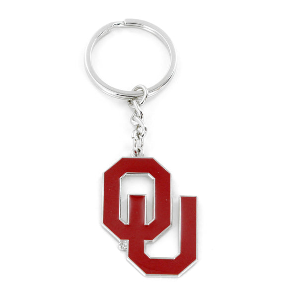 WHOLESALE OKLAHOMA LOGO KEYCHAIN