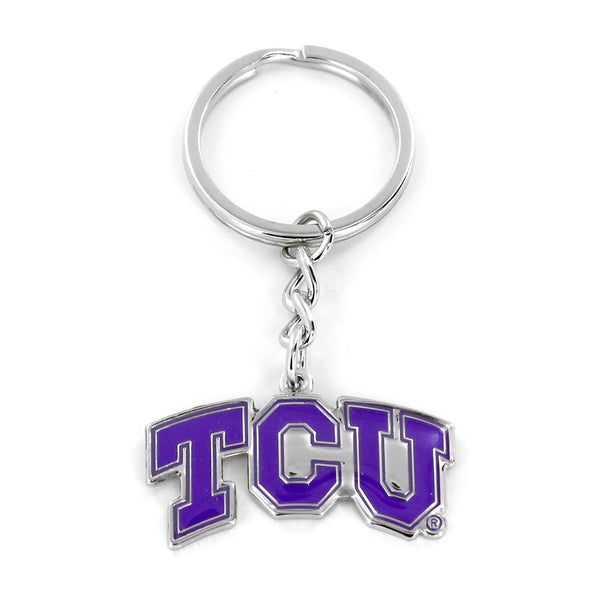 WHOLESALE TCU LOGO KEYCHAIN