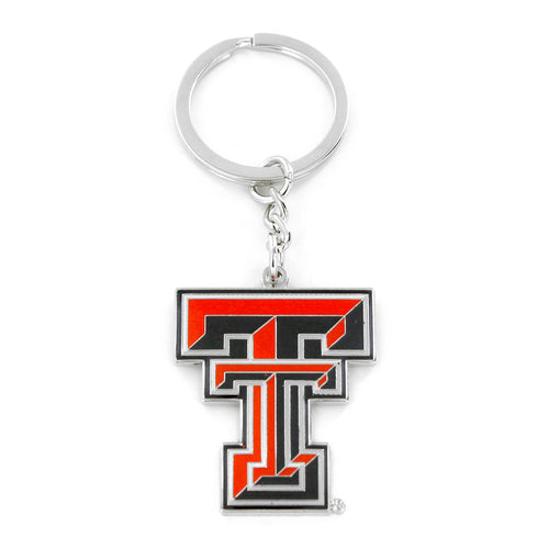 WHOLESALE TEXAS TECH LOGO KEYCHAIN