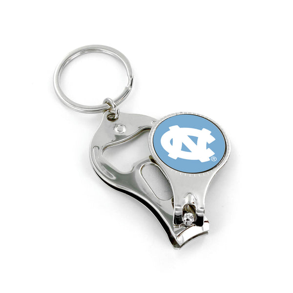 WHOLESALE NORTH CAROLINA NAIL CLIPPER/ BOTTLE OPENER KEYCHAIN