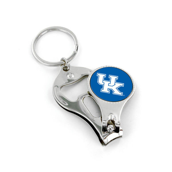 WHOLESALE KENTUCKY NAIL CLIPPER/BOTTLE OPENER KEYCHAIN