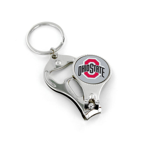 WHOLESALE OHIO STATE NAIL CLIPPER/BOTTLE OPENER KEYCHAIN