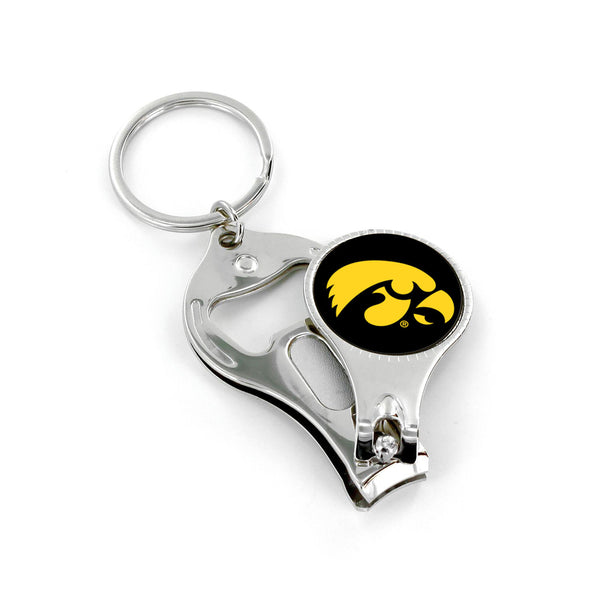 WHOLESALE IOWA NAIL CLIPPER/BOTTLE OPENER KEYCHAIN