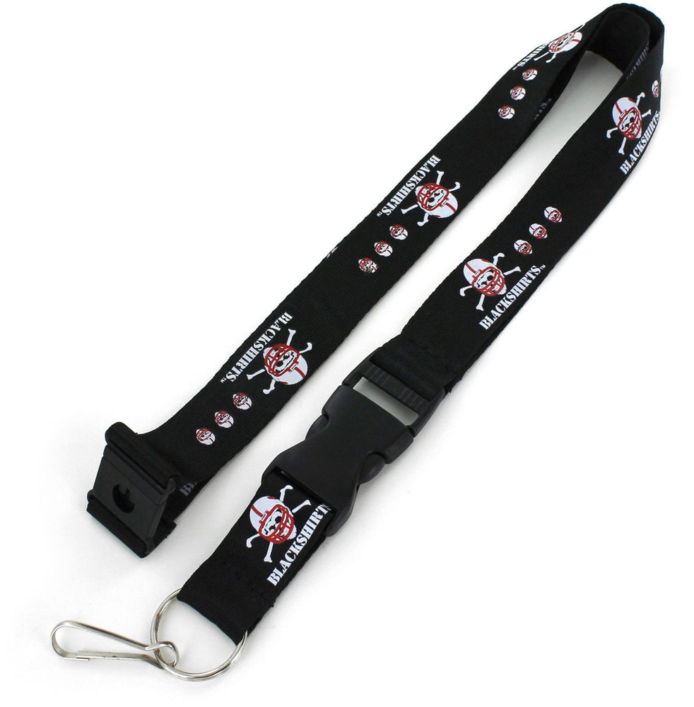 WHOLESALE NEBRASKA (BLACK) BLACKSHIRTS LANYARD