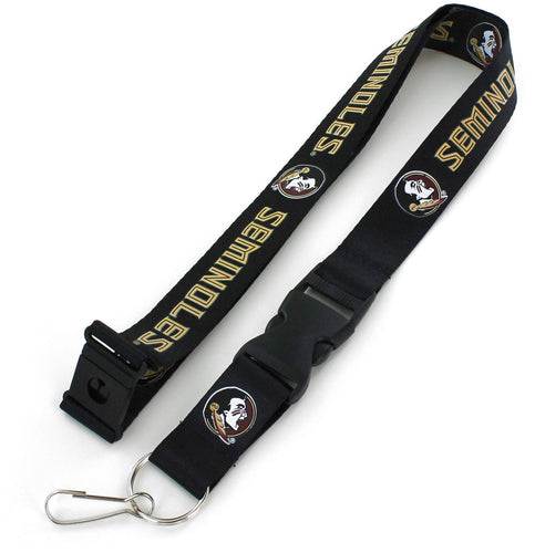 WHOLESALE FLORIDA STATE (BLACK) TEAM LANYARD