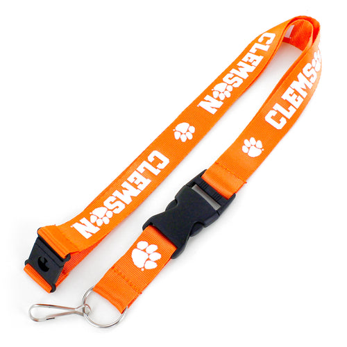 WHOLESALE CLEMSON (ORANGE) LANYARD