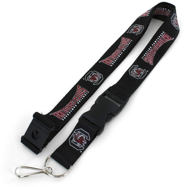 WHOLESALE SOUTH CAROLINA (BLACK) TEAM LANYARD