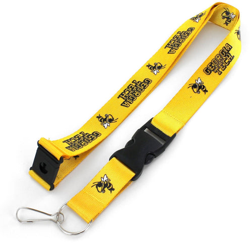 WHOLESALE GEORGIA TECH (YELLOW) LANYARD