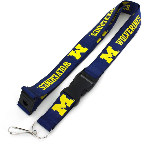 WHOLESALE MICHIGAN (BLUE) LANYARD