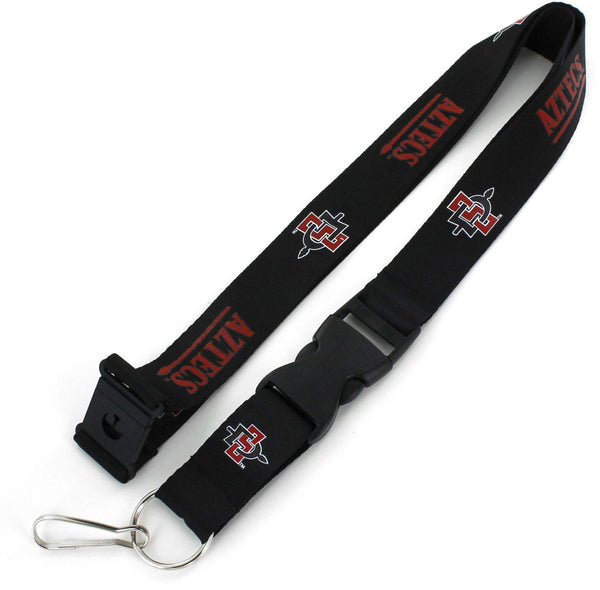 WHOLESALE SAN DIEGO STATE (BLACK) LANYARD