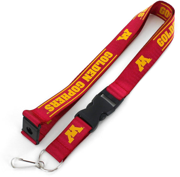 WHOLESALE MINNESOTA GOPHERS (MAROON) LANYARD