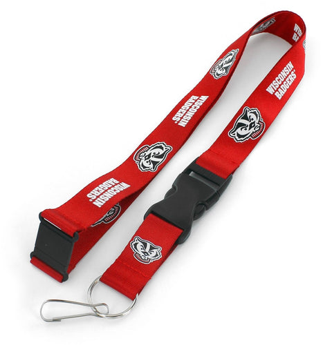 WISCONSIN (RED BADGER) LANYARD