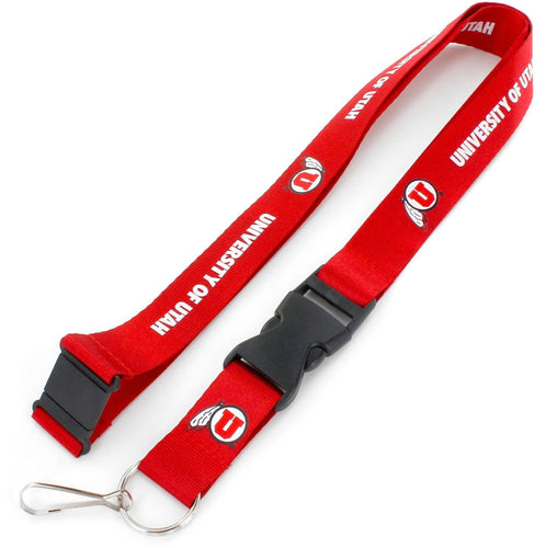WHOLESALE UTAH UTES (RED) TEAM LANYARD