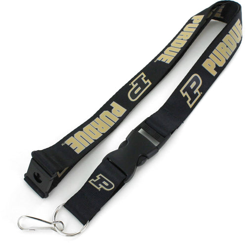 WHOLESALE PURDUE (BLACK) LANYARD
