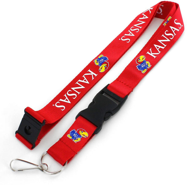 WHOLESALE KANSAS LANYARD - RED